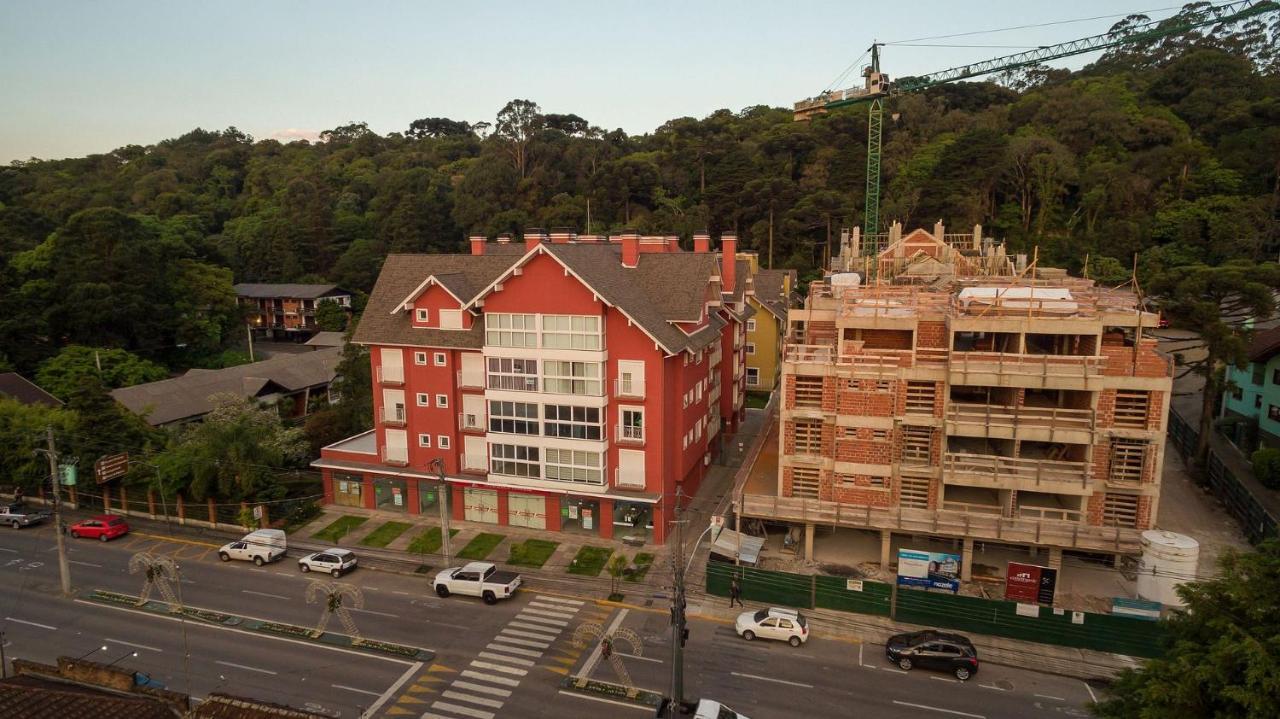 Orquídeas 205 A - Apto na Borges de Medeiros Gramado Exterior foto